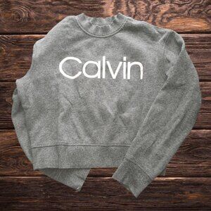 Gray Calvin Klein Crew Neck